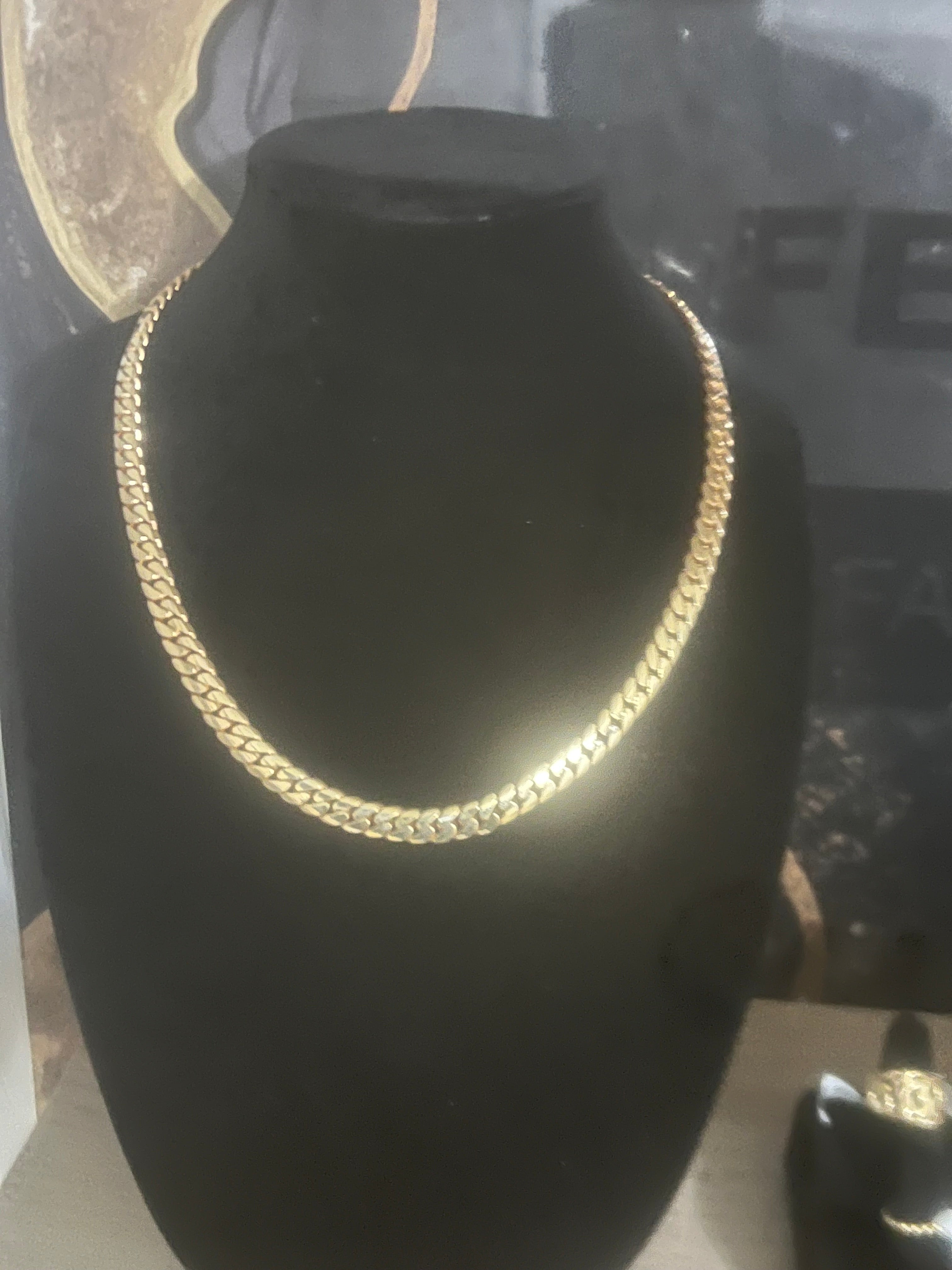 925 Sterling Silver Gold-Plated Chain – 24 inches