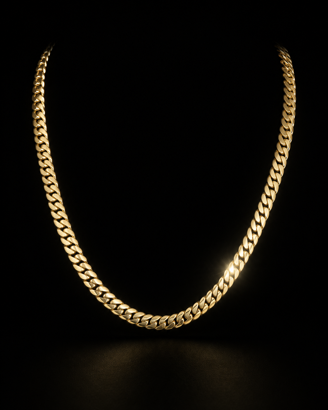 925 Sterling Silver Gold-Plated Chain – 24 inches
