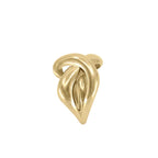 Anillo Escultórico de Nudo en Oro de 10K