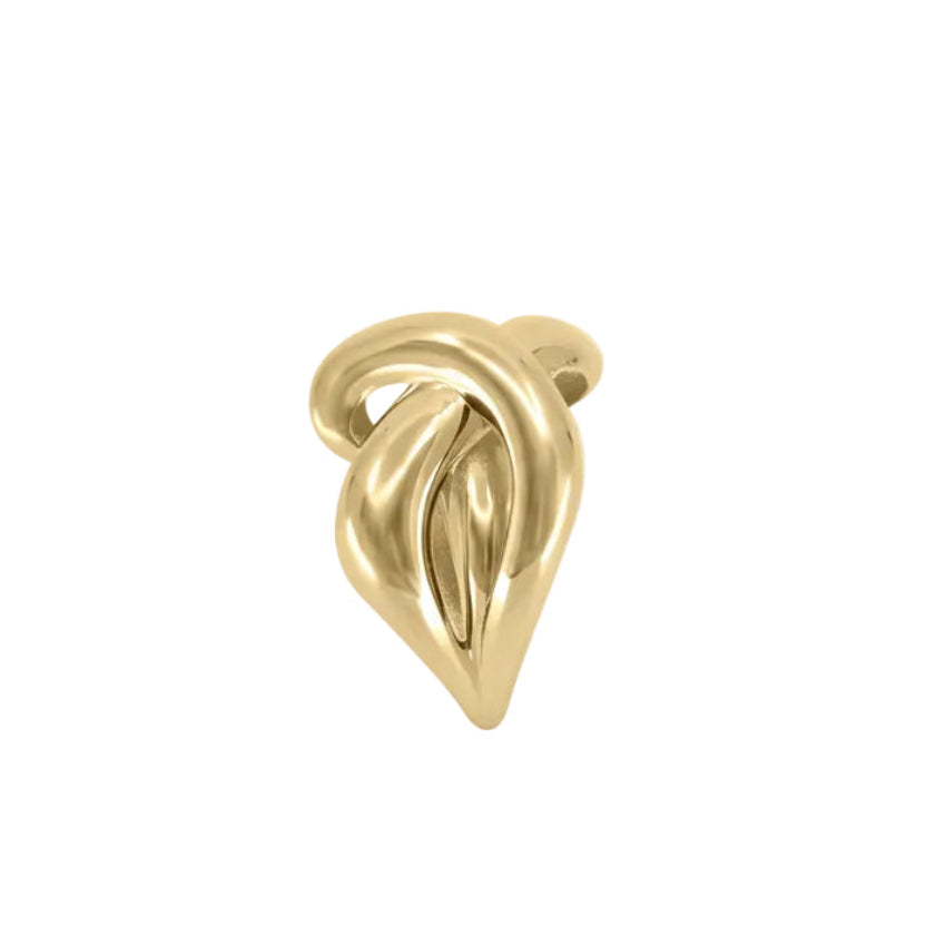 Sculptural Knot Ring in 10K Gold