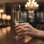 Anillo Escultórico de Nudo en Oro de 10K